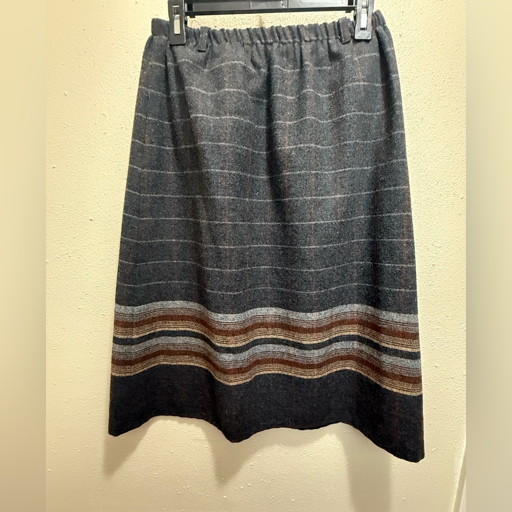 Vintage Prestige of Boston Wool Skirt